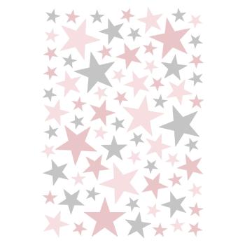 Autocolante pentru copii 74 buc. 30x42 cm Stars – Lilipinso