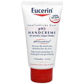 Eucerin Cremă de mâini regenerantă pentru pielea sensibilă pH5 75 ml
