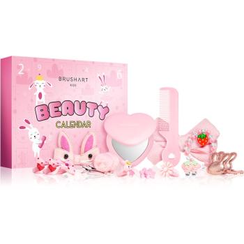 BrushArt KIDS Beauty Calendar Calendar de Crăciun Pink (pentru copii)