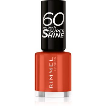 Rimmel 60 Seconds Super Shine lac de unghii culoare 410 Wild Spice 8 ml