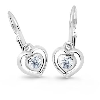 Cutie Jewellery Cercei inimioare pentru copii C2752-10-X-2 albastru
