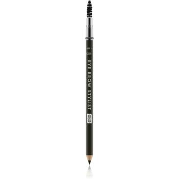 Catrice Eye Brow Stylist creion pentru sprancene cu pensula culoare 080 Back To Black 1 g