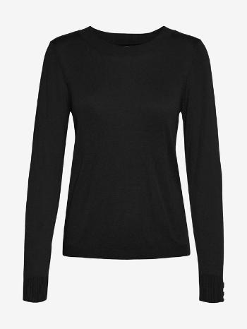 Vero Moda Silky Pulover Negru