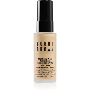 Bobbi Brown Mini Skin Long-Wear Weightless Foundation machiaj persistent SPF 15 culoare Ivory 13 ml