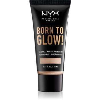 NYX Professional Makeup Born To Glow make-up lichid stralucitor culoare 03 Porcelain 30 ml