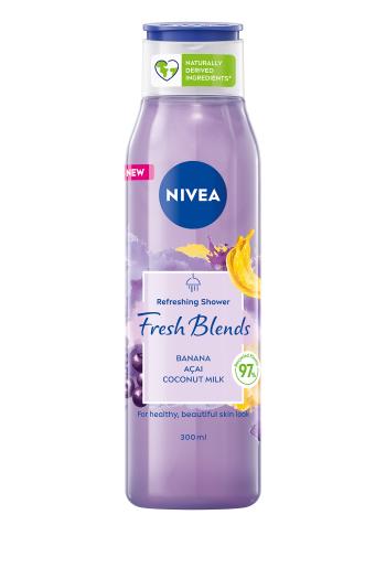 Nivea Gel de duș răcoritor Fresh Banana & Acai (Refreshing Shower Gel) 300 ml