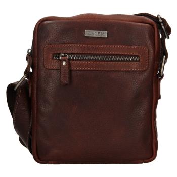 Lagen Geantă crossbodydin piele pentru bărbați blc/4428/21/a cognac