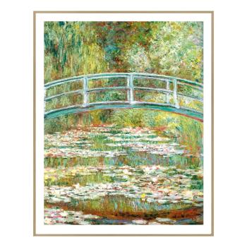 Tablou 40x50 cm Monet: Japanese Footbridge – knor