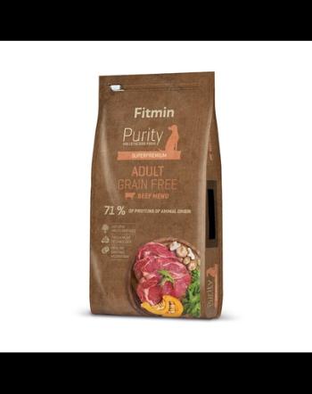 FITMIN Dog Purity Grain free Hrana uscata caini adulti, talie medie/mare/uriasa 12 kg