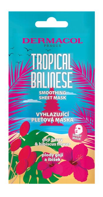 Dermacol Mască de netezire textilă Tropica l Balinese (Smoothing Sheet Mask)