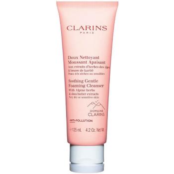 Clarins Spumă de curățare ușoară și calmantă pentru pielea foarte uscata până la pielea sensibilă(Soothing Gentle Foaming Cleanser) 125 ml