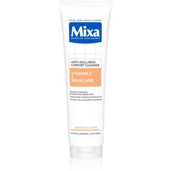 MIXA Anti-Dullness Comfort Cleanserm gel de curatare facial cu vitamina C 150 ml