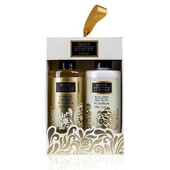 Accentra Set cadou pentru baie Body Luxury Warm Vanilla &amp; Lime Blossom (Bath Set)