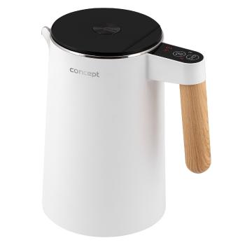 Fierbător electric Concept RK3300 inoxSalt & Pepper 1,5 l, alb