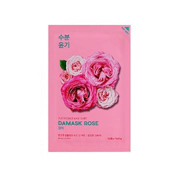 Holika Holika Mască de față din pânză cu extract de trandafir Damasc Damask Rose (Pure Essence Mask Sheet) 20 ml