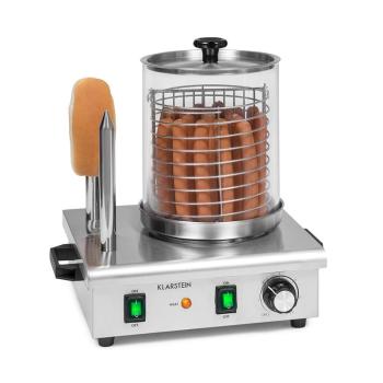 Klarstein Wurstfabrik 550, aparat pentru preparat Hot Dog, 550 W, 5 litri, 30 - 100 °C, oțel inoxidabil