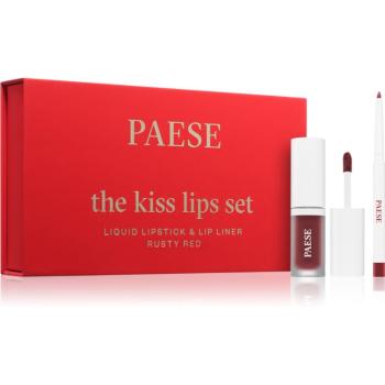 Paese The Kiss Lips Set Rusty Red set cadou 04 Rusty Red culoare