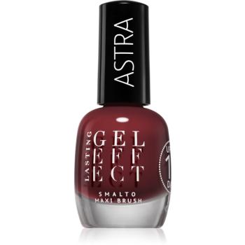 Astra Make-up Lasting Gel Effect lac de unghii cu rezistenta indelungata culoare 38 Brick Red 12 ml