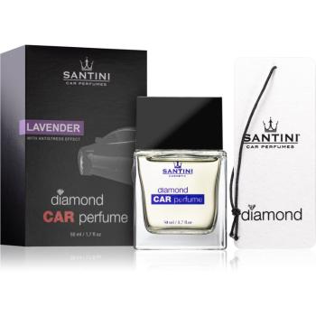 SANTINI Cosmetic Diamond Lavender parfum pentru masina 50 ml