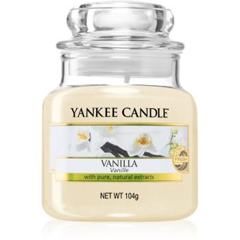 Yankee Candle Vanilla lumânare parfumată Clasic mediu 104 g