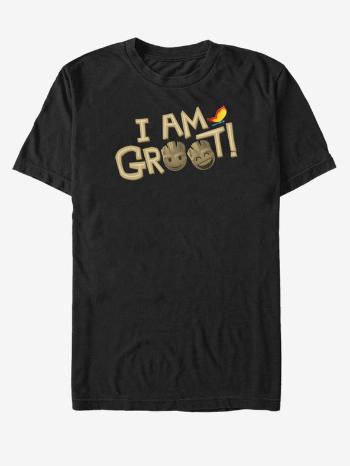 ZOOT.Fan Marvel I Am Groot Strážci Galaxie Tricou Negru