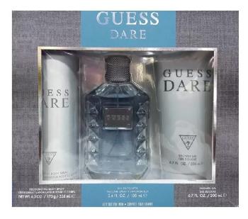 Guess Dare For Men - EDT 100 ml + gel de duș 200 ml + deodorant spray 226 ml