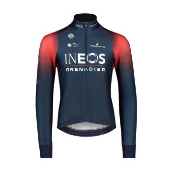 
                 BIORACER Tricou de cilism pentru iarnă cu mânecă lungă - INEOS GRENADIERS &#039;22 - albastru/roșu 
            