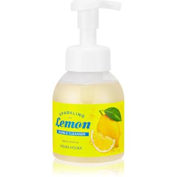 Holika Holika Sparkling Lemon spuma de curatat cu pompa 300 ml