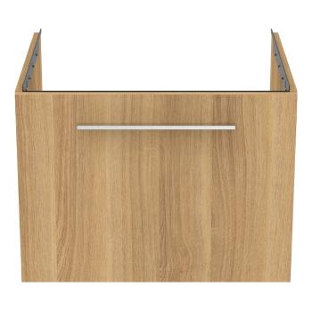 Dulap sub chiuvetă în culoare naturală suspendat cu aspect de lemn de stejar 60x44 cm i.Life B – Ideal Standard