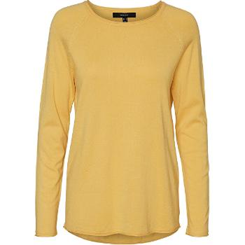 Vero Moda Tricou pentru femei VMNELLIE GLORY LS LONG BLOUSE COLOR 10221163Corn silk S