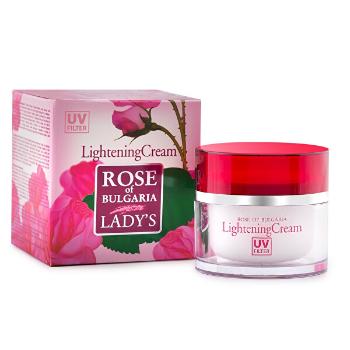 BioFresh Cremă iluminatoare pentru pete pigmentare cu apă de trandafiri Rose Of Bulgaria (Lightening Cream) 50 ml