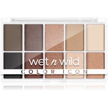 Wet n Wild Color Icon 10-Pan paletă cu farduri de ochi culoare Nude Awakening 12 g