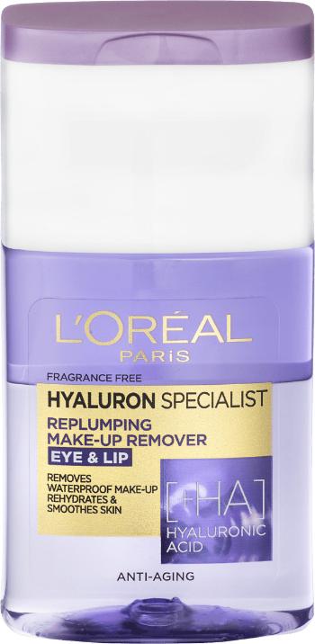 L´Oréal Paris Demachiant bifazic faze pentru ochi și buze cu acid hialuronic Hyaluron Specialist 125 m