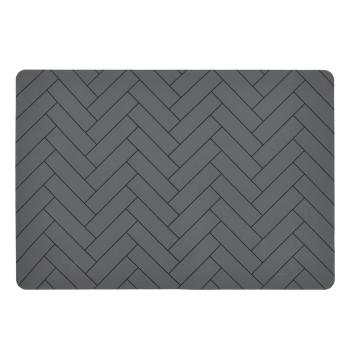 Suport din silicon pentru farfurie Södahl Tiles, 33 x 48 cm, gri