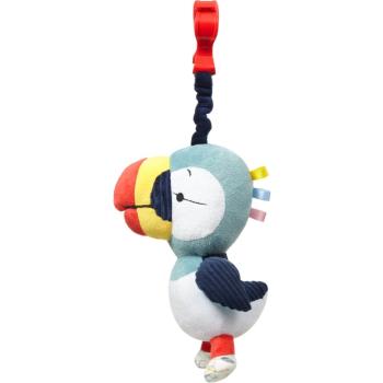 BabyOno Have Fun Pram Hanging Toy jucărie suspendabilă contrastantă Toucan Titi 1 buc