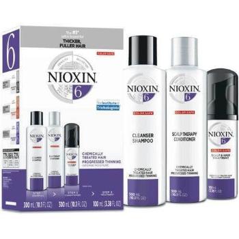 Nioxin Set cadou pentru părul subțire până la normal și tratat chimic System 6 (Hair System Loyalty Kit 6)