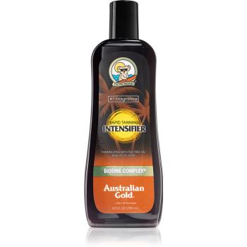 Australian Gold Rapid Tanning Intensifier lapte de corp pentru accelerarea bronzului 250 ml