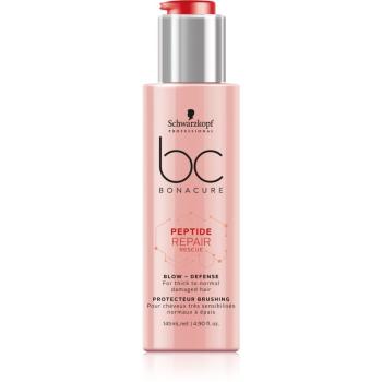 Schwarzkopf Professional BC Bonacure Peptide Repair Rescue cremă nutritivă și termo-protectoare 145 ml