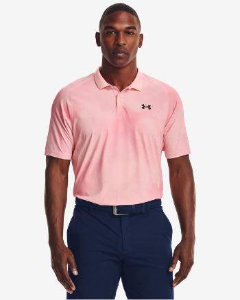 Under Armour Iso-Chill Afterburn Polo Tricou Roz