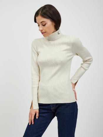 Calvin Klein Jeans Turtleneck Alb