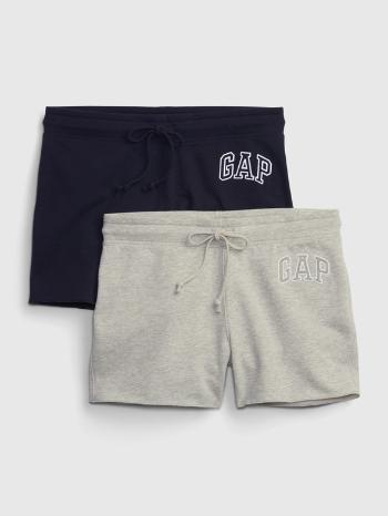 GAP Pantaloni scurți 2 buc Albastru Gri