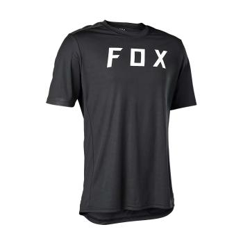 
                 FOX Tricou de ciclism cu mânecă scurtă - RANGER MOTH - negru  
            