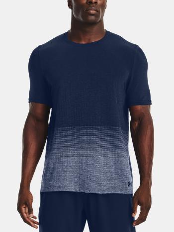 Under Armour UA Seamless LUX SS Tricou Albastru