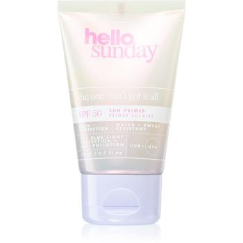 hello sunday the one that´s got it all strat de baza protector sub make-up SPF 50 50 ml