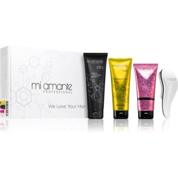 Mi Amante Professional Glamour Keratin Set set cadou pentru un par stralucitor si catifelat 4 buc