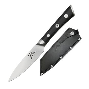 Zelite Infinity by Klarstein Seria Razor-Edge, cuțit pentru curățat de 4”, 59 HRC, oțel inoxidabil