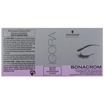 Schwarzkopf Professional Igora Bonacrom activator vopsea sprâncene pentru uz profesonial Brown 10 ml