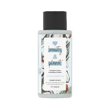 Love Beauty and Planet Balsam de păr delicat cu apă de nucă de cocos și flori de mimoză ( Volume and Bounty Conditioner) 400 ml