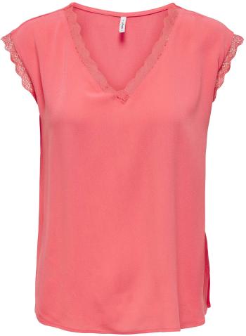 ONLY Tricou pentru femei ONLJASMINA Regular Fit 15252241 Rose Of Sharon S