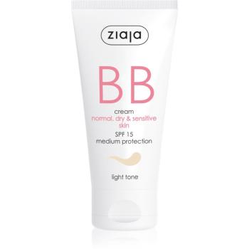 Ziaja BB Cream cremă BB pentru pielea normală și uscată culoare Light 50 ml